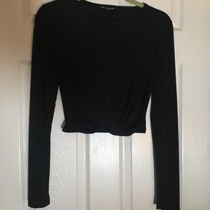 Lulu’s Long Sleeve Crop Top